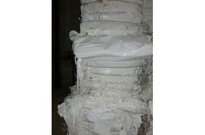 HDPE sheet in bale  (with CaCO3 filler)