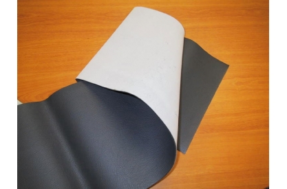 PVC foam with textile backing 