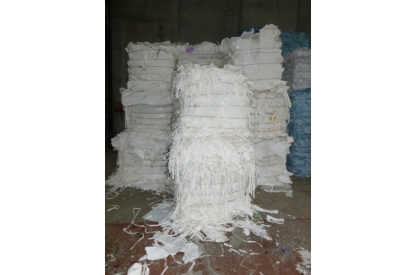 HDPE sheet in bale  (with CaCO3 filler)