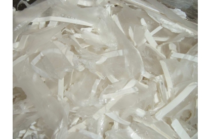 LDPE film with Paper trimming in bale  